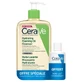 CeraVe Ulei de curățare hidratant cu efect spumant 236 ml + Mini loțiune hidratantă 20 ml cadou