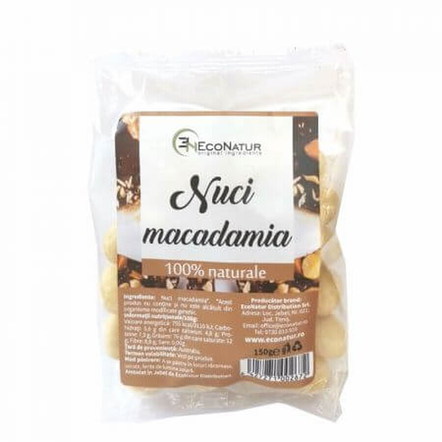 Macadamia-Nüsse, 150g, EcoNatur