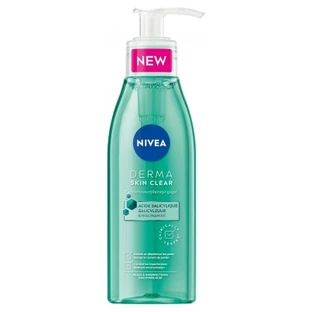 Nivea Derma Skin Clear Facial Cleansing Gel for Blemish-Prone Skin, 150 ml