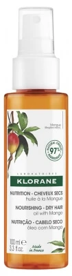 Klorane Nutrition – Mangoöl für trockenes Haar, 100 ml