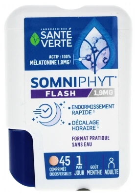Santé Verte Somniphyt Flash 1,9 mg, 45 Tabletten