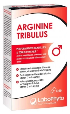 Labophyto Arginin Tribulus 60 vegetarische Kapseln