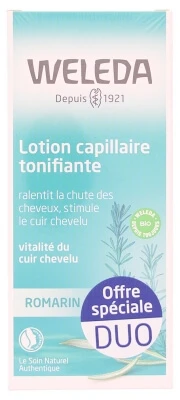 Weleda Belebende Haarlotion, 2er-Pack (je 100 ml)