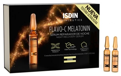 Isdin Isdinceutics Flavo-C Melatonin 10 Ampullen