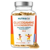 Nutri&Co Glucozamină și condroitină 90 de capsule