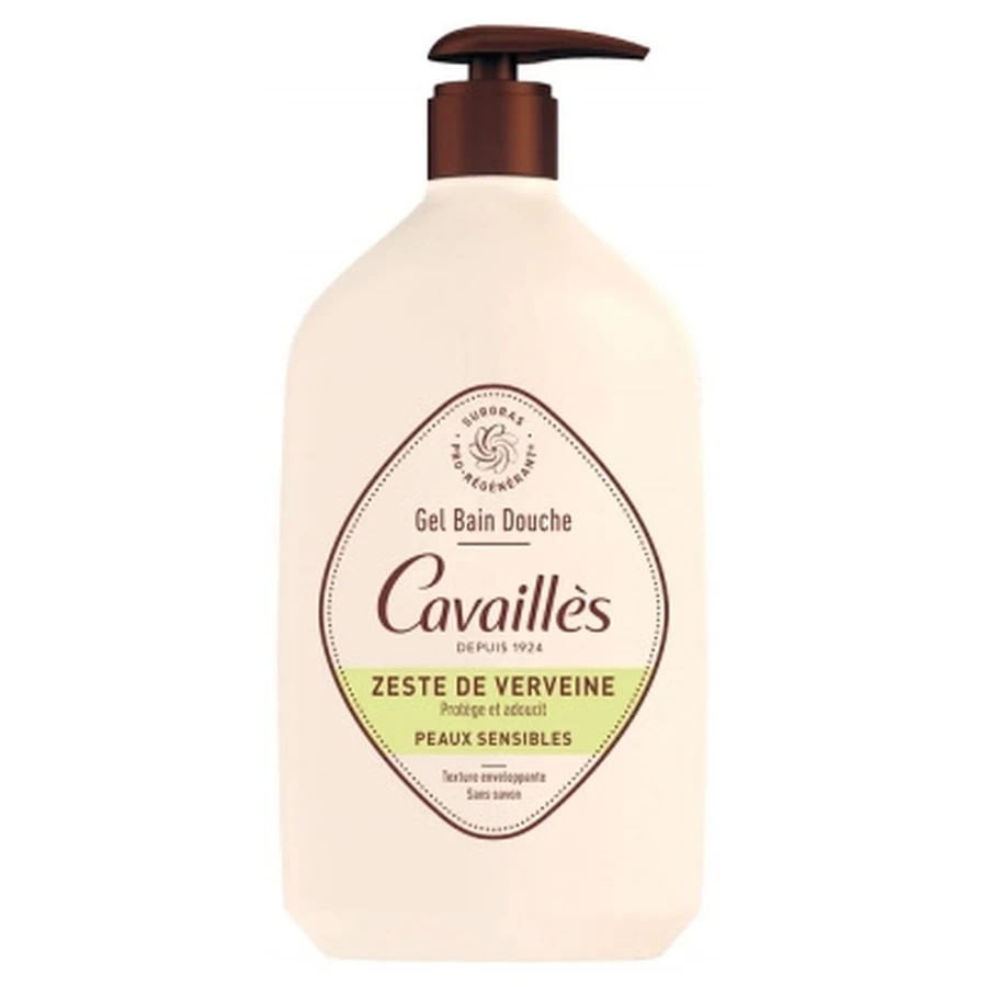 Cavaillès Verveina Zest Shower Gel for Sensitive Skin, 1 L