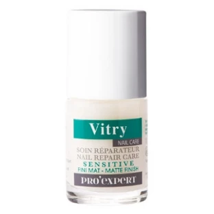 Vitry Nail Care Sensitive Pro'Expert: tratamiento reparador con silicona, acabado mate, 10 ml