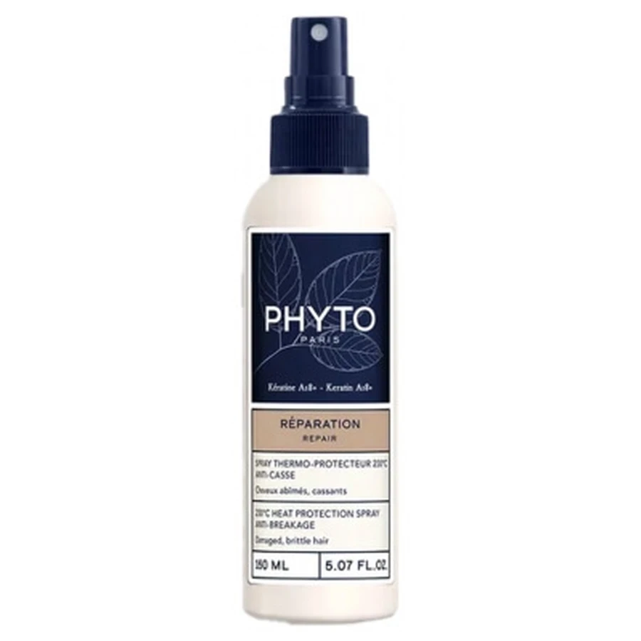 Phyto Spray reparator cu protecție termică 230° împotriva ruperii părului, 150 ml
