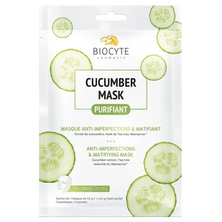 Biocyte Komkommer-zuiverend masker: tegen onzuiverheden en voor een matte huid 10 g