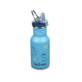 Recipient din otel inoxidabil cu capac Sippy Narrow, 355 ml, Gators, Klean Kanteen