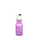 Recipient din otel inoxidabil cu capac Sport, Narrow, 355 ml, Orchid Hearts, Klean Kanteen