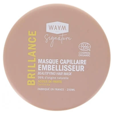 Waam Signature Bio-Haarmaske für glänzendes Haar, 250 ml