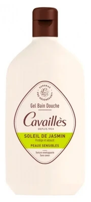 Cavaillès Duschgel für empfindliche Haut, Jasmine Sun, 400 ml