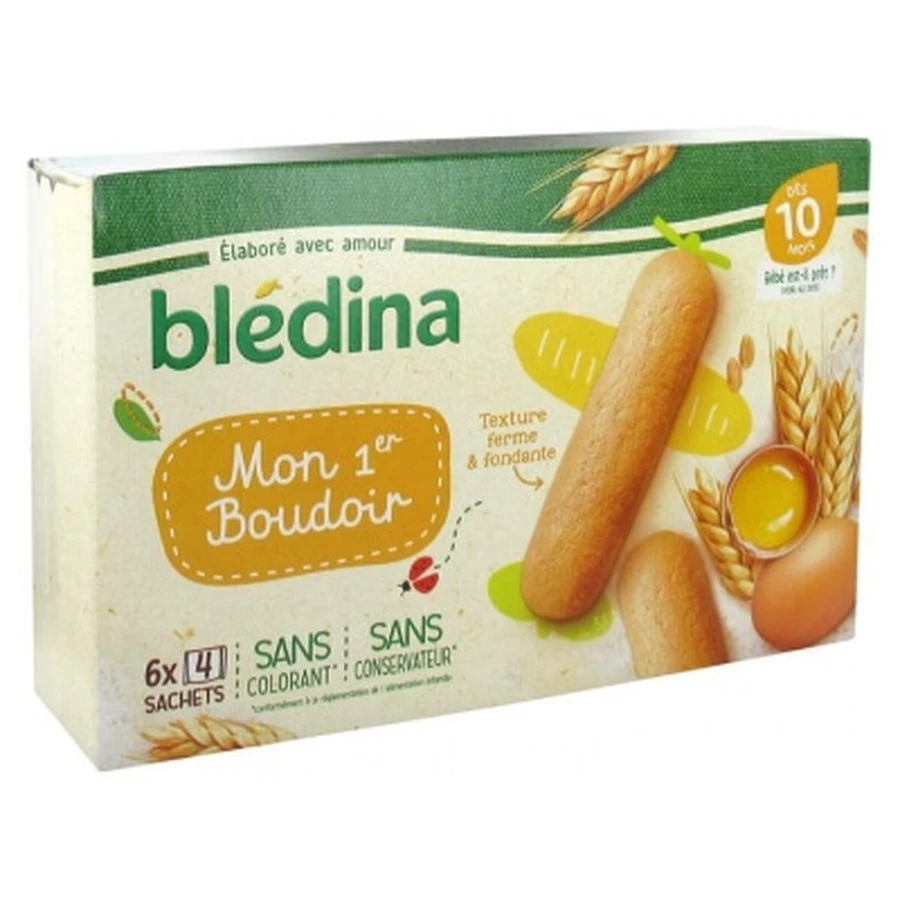 Blédina „Mein erstes Boudoir“ – Für Babys ab 10 Monaten – 24 Boudoirs