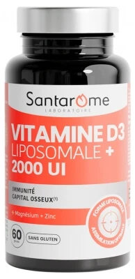 Santarome Liposomales Vitamin D3 2000 IE, 60 Kapseln