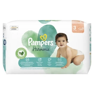 Pampers Harmonie Mărimea 3, 42 de scutece (6-10 kg)