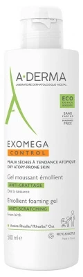 A-DERMA Exomega Control Juckreizlinderndes, pflegendes Schaumgel 500 ml