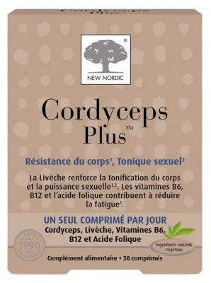 New Nordic Cordyceps Plus 30 Tabletten