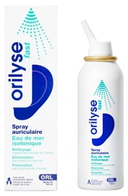 Genevrier Laboratories Orilyse Fast Ohrenspray, isotonisches Meerwasser, 100 ml