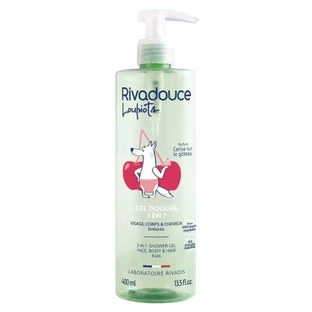 Rivadouce Les Loupiots Gel de duș 3 în 1 „Cireașa de pe tort” 400 ml