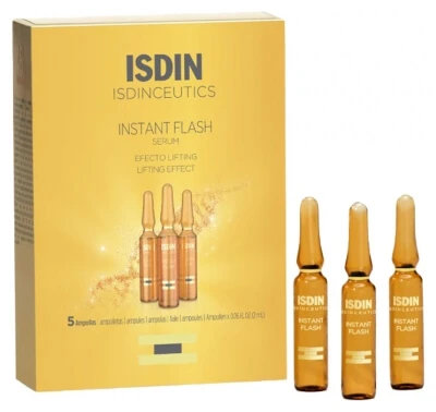 Isdin Isdinceutics Instant Flash, 5 Ampullen à 2 ml