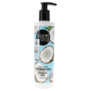 Organic Shop Gel de duș pentru îngrijire zilnică cu nucă de cocos și unt de shea 280 ml