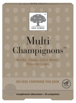 New Nordic Multi Mushroom 30 Tabletten
