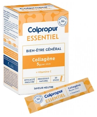 Colpropur Essential Collagen für das allgemeine Wohlbefinden, 5 g, 20 Sticks