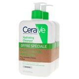 CeraVe Feuchtigkeitsspendende Reinigungscreme, 2er-Pack (je 473 ml)