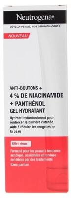 Neutrogena Akne-Behandlung + parfümfreies Feuchtigkeitsgel, 50 ml