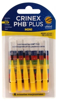 Crinex Phb Plus Mini 1.1, 6 Interdentalbürstenköpfe