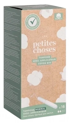 Les Petites Choses Binden mit Applikator, normale Saugkraft, 16 Stück