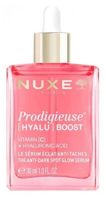 Nuxe Prodigieuse Hyalu Boost – Serum zur Steigerung der Ausstrahlung und gegen Pigmentflecken, 30 ml