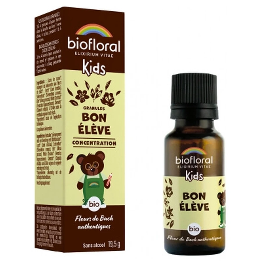 Biofloral Kids „Good Student“ Concentration biologische korrels, 19,5 g