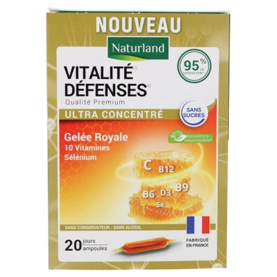 Naturland Vitalitate și Imunitate 20 de fiole