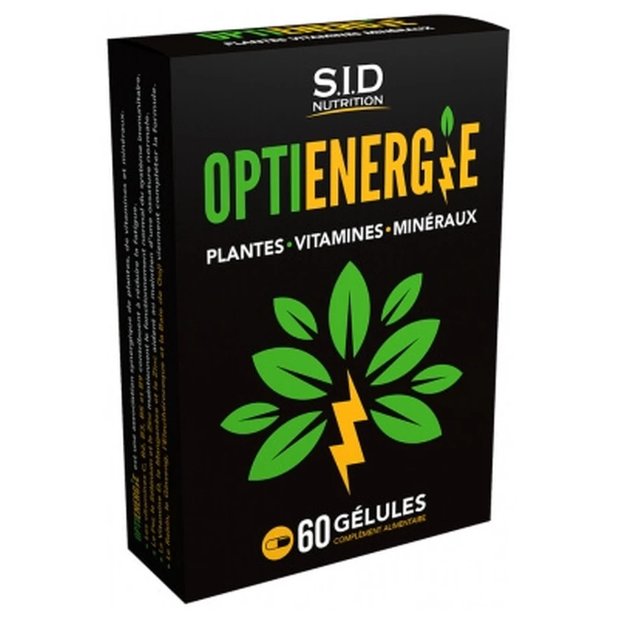 S.I.D Nutrition OptiEnergie 60 de capsule