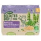 Blédina Les Récoltes Bio: Peas, Spinach, and Bulgur—Organic—For Babies 8 Months and Up—2 Jars