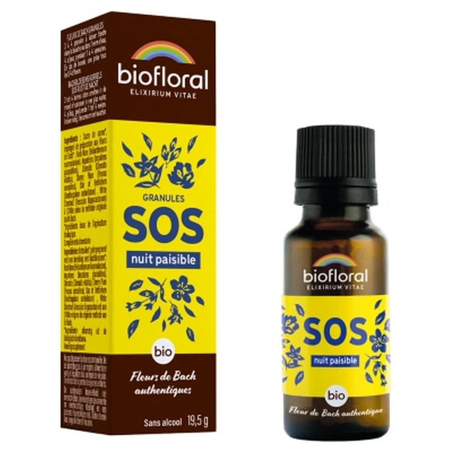 Biofloral Orgánico SOS Noche Tranquila, gránulos, 19,5 g