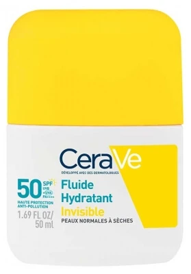CeraVe Unsichtbare Feuchtigkeitslotion LSF 50, 50 ml