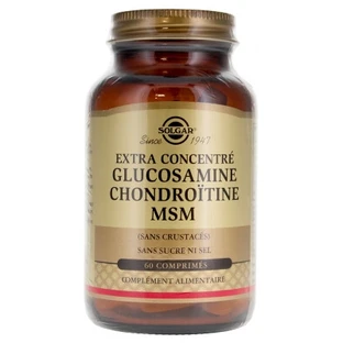 Solgar Extra Geconcentreerde Glucosamine, Chondroïtine en MSM, 60 tabletten