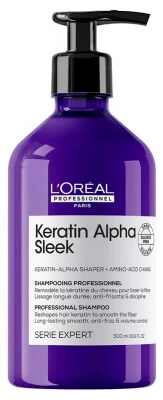 L'Oréal Professionnel Keratin Alpha Sleek Professional Shampoo 500 ml