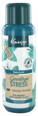 Kneipp „Goodbye Stress“ Schaumbad mit Wasserminze und Rosmarin, 400 ml