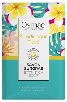 Osmaé Paradisiacal Tiare Ultra-Feuchtigkeitsspendende Seife 200 g