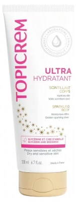 Topicrem Ultra-feuchtigkeitsspendende, schimmernde Körperlotion 200 ml