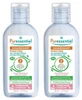 Gel desinfectante antibacteriano Puressentiel con 2 aceites vegetales, paquete de 2 (80 ml cada uno)