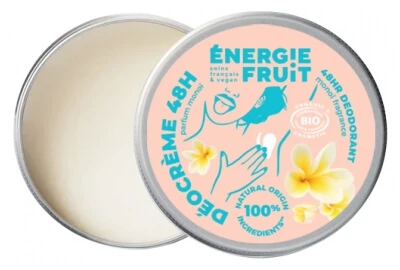 Energie Fruit 48-Stunden-Feuchtigkeitscreme, Bio-Monoï-Duft, 45 g
