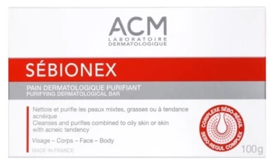 ACM Sébionex Laboratory Reinigende Hautpflegeseife 100 g