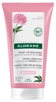 Klorane Beruhigend – Conditioner für empfindliche Kopfhaut mit Pfingstrose 150 ml