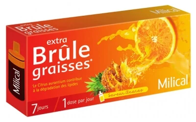 Milical Extra Ananas-Fatburner, 7 Portionen