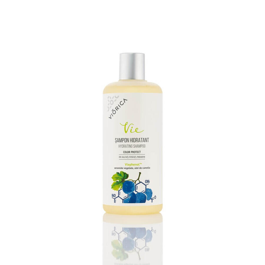 Feuchtigkeitsspendendes Shampoo Color Protect, 400 ml, Viorica